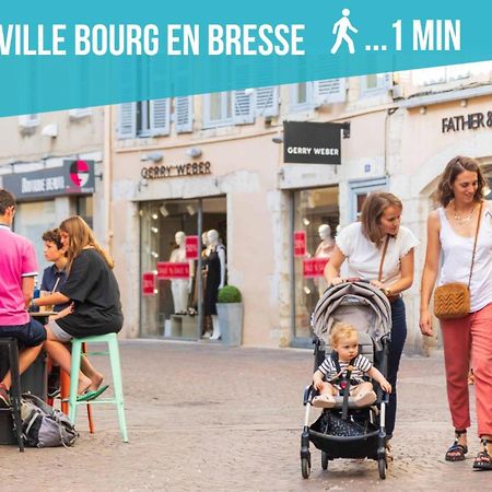 L'Escale - Topdestination-Bourg - Centre Ville - Classe 3 Etoiles Bagian luar foto