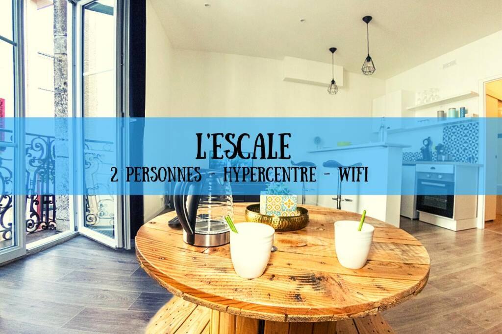 L'Escale - Topdestination-Bourg - Centre Ville - Classe 3 Etoiles Bagian luar foto